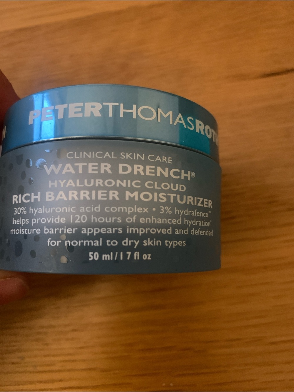 Peter Thomas Roth Water Drench Rich Barrier Moisturizer - 50ml new